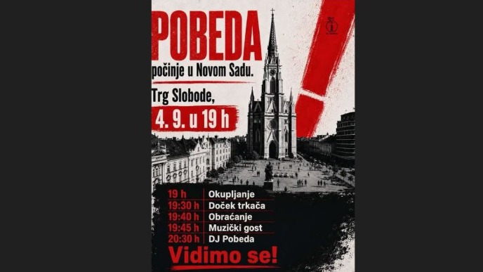Večeras skup na Trgu slobode